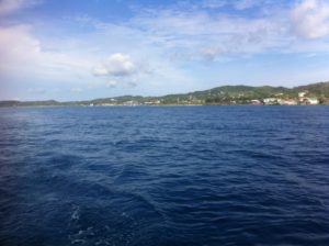 Southwestern side of Roatan