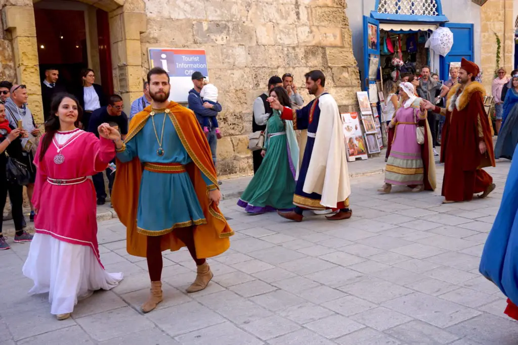 Medieval Festival dancing