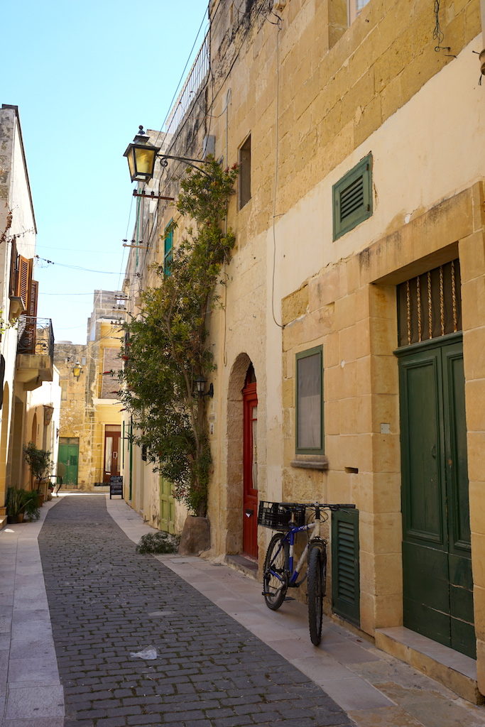 Beautiful streets of Victoria Gozo Malta
