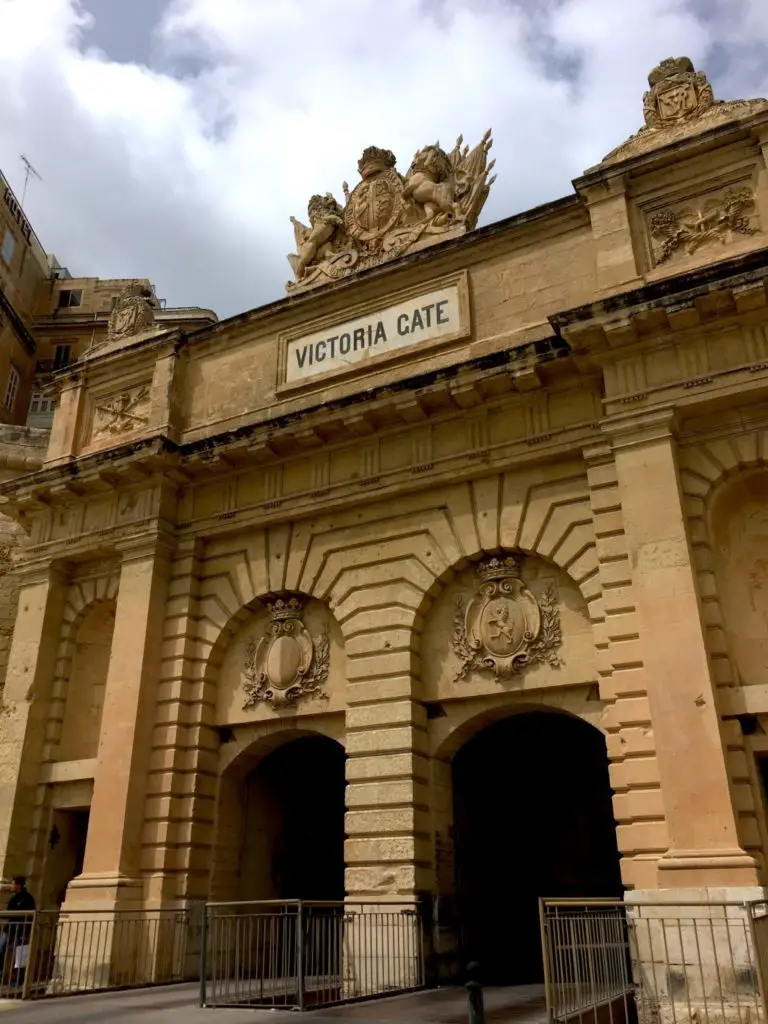 Valletta Malta Victoria Gate