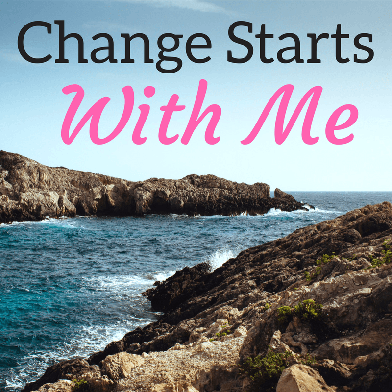 Change starts with me - so let's do something good.