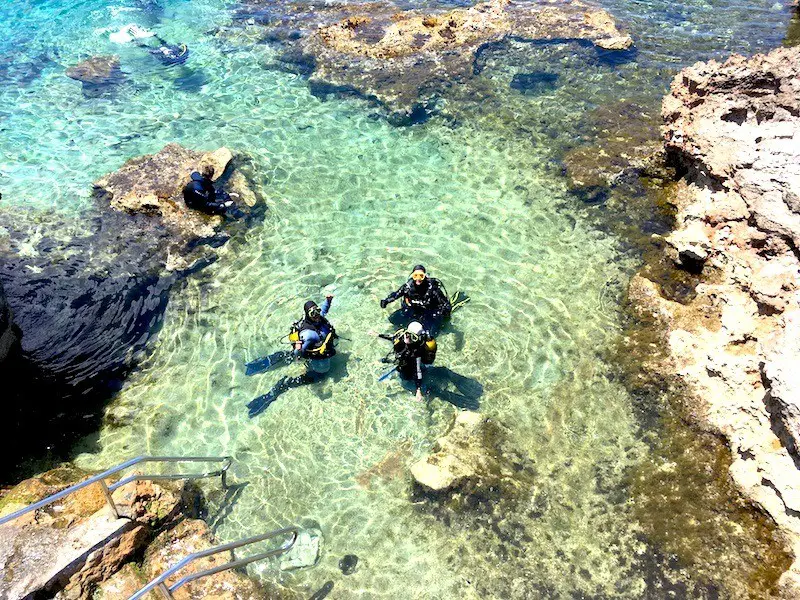 Scuba diving in Malta