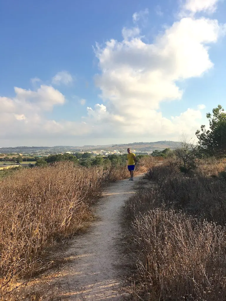 Expat life in Malta - walking around Qawra from Bugibba