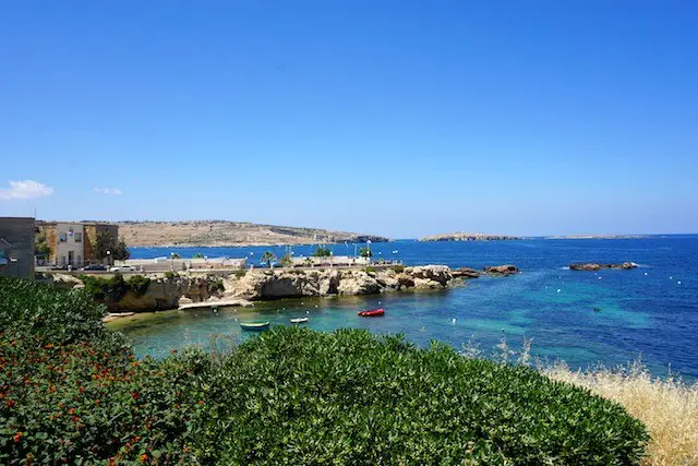 Coastal view of Malta