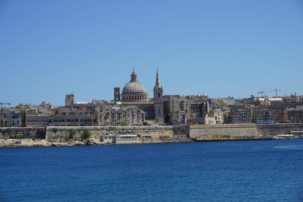 Valletta Malta city view