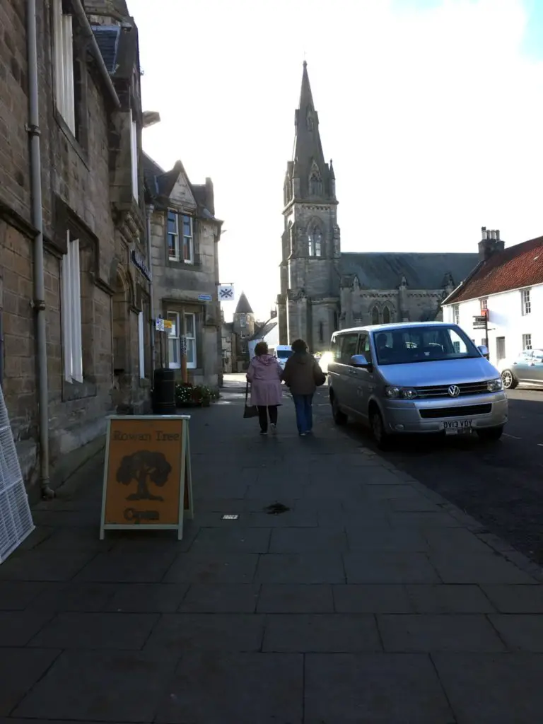 Village of Falkland in Fife in Scotland known as old Inverness in Outlander