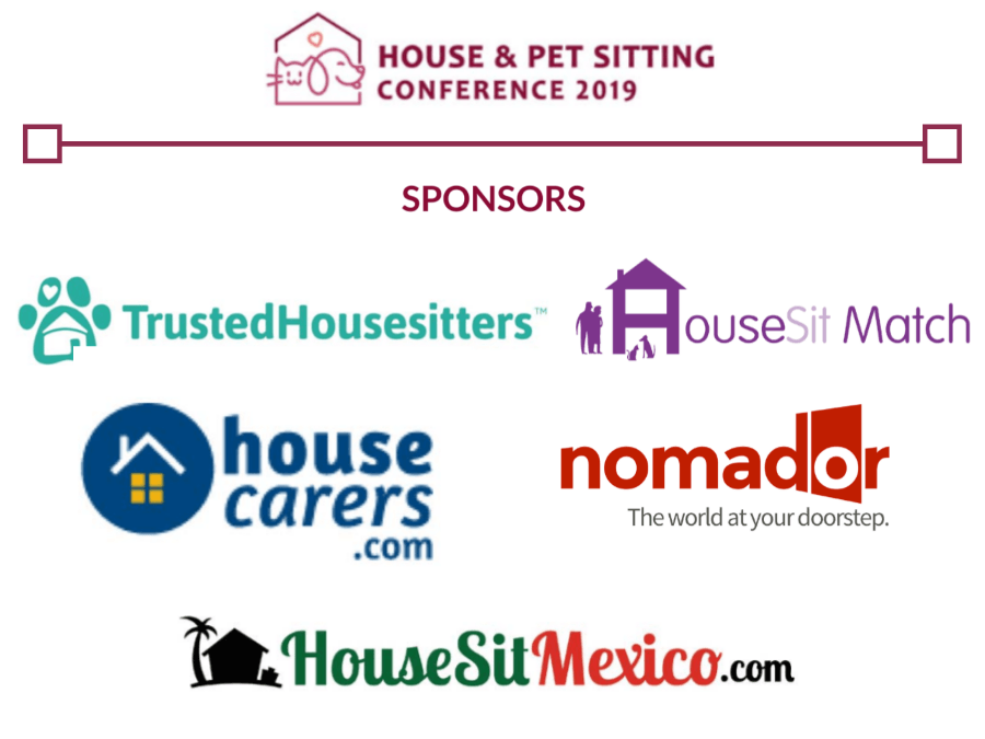 House &  Pet Sitting Conference 2019 sponsors list
