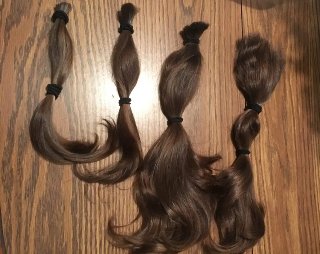 Locks of Love hair donation from Amanda Walkins