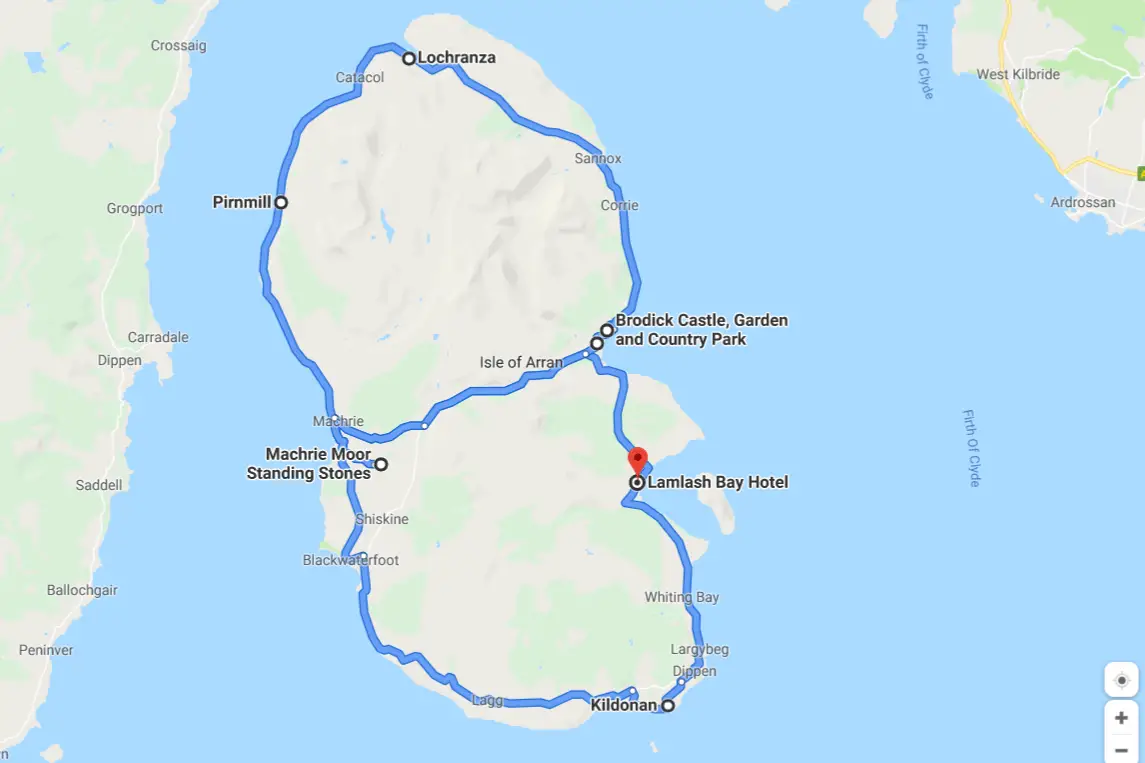 Day 1 on the Isle of Arran