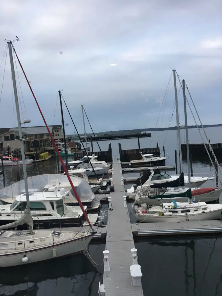 marine with boats in Portland ME