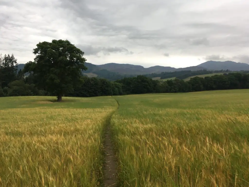 Walk around Pitlochry Scotland