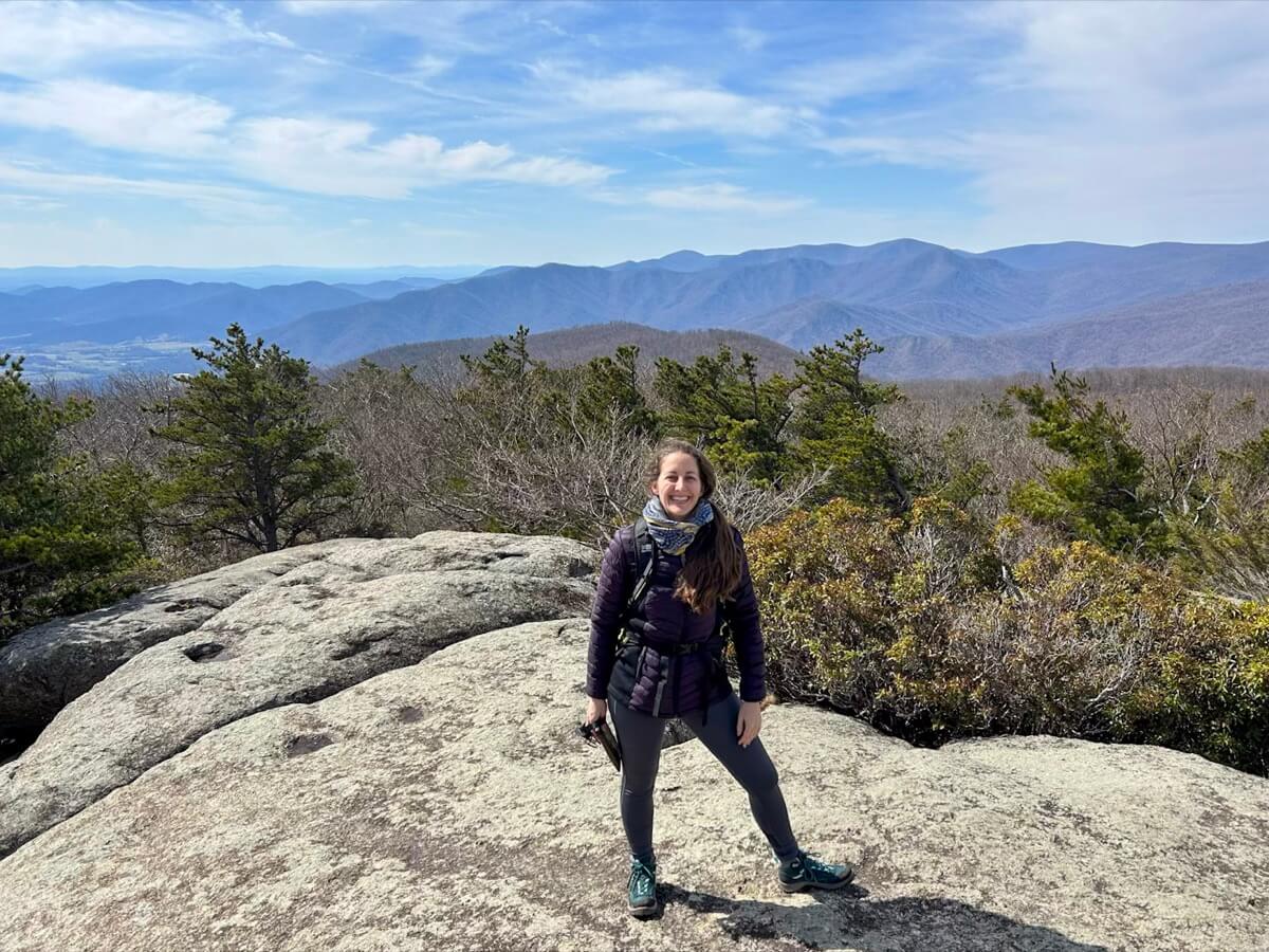 Amanda Walkins East Coast hiking